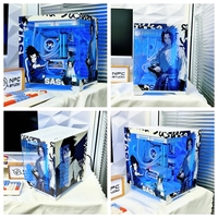 Nuevo Diseño de Caja de Ordenador de Torre Media con Figuras Coleccionables de Hokage Ninja: Uchiha Itachi, Madara, Sasuke, Obito, Tobirama, Minato