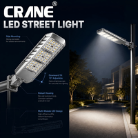 Échantillon gratuit de lampadaire LED extérieur COB à haute luminosité, à commande de lumière, boîtier épais, IP65