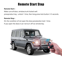 Pour Mercedes-Benz PKE Démarrage à bouton-poussoir Démarrage à distance Keyless-Go Plug & Play Sans coupure de câbles