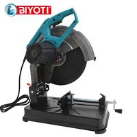 Scie à métaux industrielle BYT-CT355-2 de haute qualité 2300W, 355mm, pour couper les tubes en acier et le bois, scie à métaux électrique portable