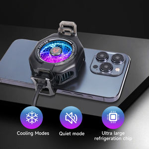 Sarafox X5โปรตัวระบายความร้อนโทรศัพท์, ตัวต่อ funcooling RGB แม่เหล็ก/คลิป2in1เย็นสุดๆสำหรับ iOS/แอนดรอยด์อัจฉริยะตู้เย็นแสนสนุกแบบปรับได้ - Product Image 2