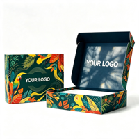 Échantillon Gratuit - Boîte Postale en Carton Ondulé E Flute Pliée sur Mesure, Impression Personnalisée du Logo de la Marque, Emballage en Carton pour Envoi Postal
