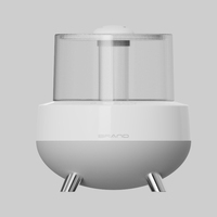 Nouveau 2025 – Mini humidificateur ultrasonique électrique de 2,0 litres, design mignon, veilleuse à changement de couleur, idéal pour la maison et l'hôtel, garantie 1 an