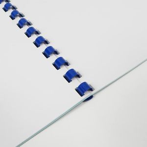 6-51mm vente en gros en plastique <span class=keywords><strong>reliure</strong></span> peigne <span class=keywords><strong>anneau</strong></span> PVC papier cahier anneaux pour ordinateur portable - Product Image 3