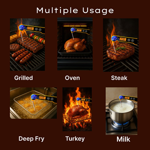 Termómetro Digital de Alta Calidad para Barbacoa, Carne, Pescado, Carne Moleida, Pavo y Asados - Product Image 3