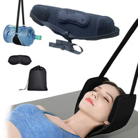 Hamac cervical portable, dispositif de traction cervicale, outil de décompression pour soulager les tensions et les douleurs au cou