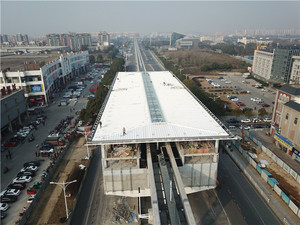 Thiết kế hiện đại đúc sẵn thép trên chân cầu treo cho người đi bộ cho nhà xưởng xây dựng ánh sáng - Product Image 6