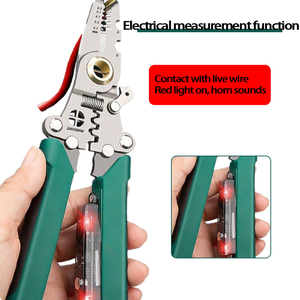 Bút thử điện công nghiệp, dụng cụ tuốt dây điện, dụng cụ cầm tay cấp DIY, dụng cụ điện cho thợ điện - Product Image 5