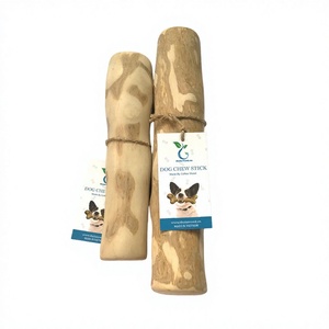 Palo de Madera Natural para Masticar para Perros, Hecho de Madera de Café, Forma Redonda, No Tóxico, Ecológico, 1.0 kg, Estilo Simple, Producto para Mascotas - Product Image 1
