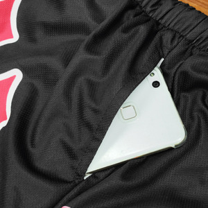 All Over Print Shorts Summer Casual Loose Fit Beach Pants Custom Logo Design Polyester Knitted Sport Wear - Product Image 4