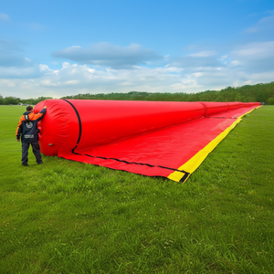 Inflatable <strong>Flood</strong> Control Tubes Heavy-Duty Inflatable <strong>Flood</strong> <strong>Barriers</strong> - Ultimate Water Defense Solution - Product Image 1