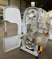 Machine à découper la viande et les os en acier inoxydable motorisée, électrique, pour viande congelée et poisson, capacité de 300 kg/heure