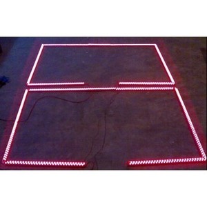 Bande lumineuse LED rouge de 10 m pour panneau de basket-ball, éclairage de terrain, équipement sportif extérieur - Product Image 1