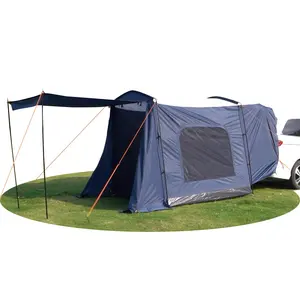 Bagaj kapağı gölge tente çadır araba seyahat için büyük boy çelik boru SUV oyun çadırı