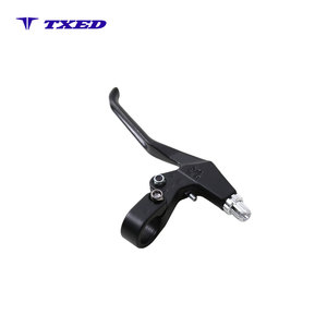 Palanca <span class=keywords><strong>de</strong></span> Bicicleta <span class=keywords><strong>de</strong></span> 22,2 mm, Aleación <span class=keywords><strong>de</strong></span> Aluminio Resistente, Manillar <span class=keywords><strong>de</strong></span> Tres/Cuatro Dedos, Negro con Logotipo para Bicicleta <span class=keywords><strong>de</strong></span> Montaña - Product Image 5