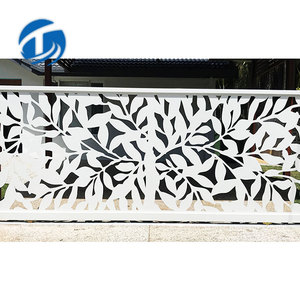 <span class=keywords><strong>Plaque</strong></span> <span class=keywords><strong>perforée</strong></span> en <span class=keywords><strong>aluminium</strong></span> pour décoration de clôture - Product Image 4