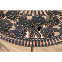 Meubles d'extérieur au design nouveau, ensemble de table, chaise, pour le jardin, restaurant, en aluminium moulé, 2022
