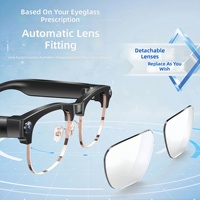 Lunettes Intelligentes OEM avec Caméra IA, Enregistrement Photo/Vidéo 8MP, Traduction IA, Monture TR90 pour Programmes de Voyage d'Affaires