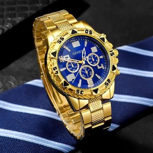 Cross-border <b>men's</b> business <b>watch</b> with steel strap, quartz movement, multi-functional digital scale <b>watch</b>, hollow design - Product Image 3