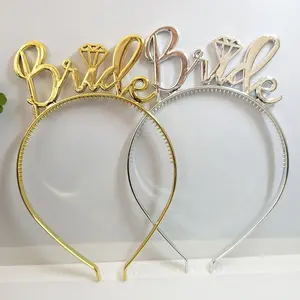 PDANY bandeau de mariée en or pour fête de mariage, vente en gros