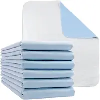 Lavable incontinente almohadilla antideslizante hoja y Protector de colchón con 4 capas de protección para los niños adultos mayor