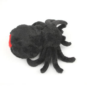 Cadılar bayramı sevimli peluş örümcek köpek oyuncak güçlü sert sürdürülebilir çiğnemek oyuncaklar küçük örümcek Pet diş çıkarma için simüle - Product Image 5