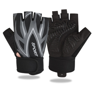 Guantes Deportivos Ligeros de Medio Dedo para Ciclismo, Carreras y Fitness, Antideslizantes, Venta al Por Mayor - Product Image 1