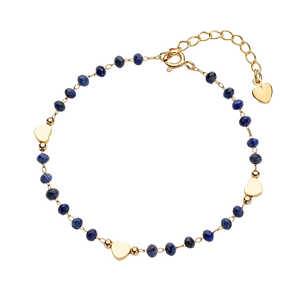 Pulsera de Piedras Naturales de Alta Gama para Mujer, Turquesa, Lapislázuli, Amatista, Amor, Nueva Moda, Joyería con Dije - Product Image 5