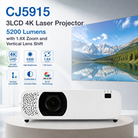 Projecteur laser 4K 3LCD Lens Shift CJ5915 5200 lumens avec CEC