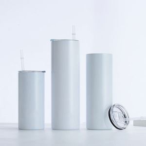 Mug isotherme à double paroi en acier inoxydable personnalisable avec poignée - Impression par sublimation et personnalisation du logo - Product Image 1