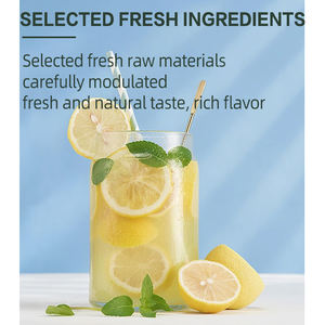 Jarabe con <span class=keywords><strong>Sabor</strong></span> a Limón, Jarabe de Frutas 1L, Ingredientes para Café, Leche, Té, Cócteles, Bebidas, Agua con Gas - Product Image 4