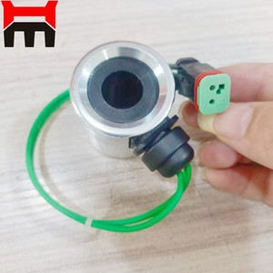 Vanne solénoïde hydraulique 24V Bobine de vanne solénoïde 2189898 218-9898 pour pièces de machines 627G 657E 637E 621E - Product Image 3