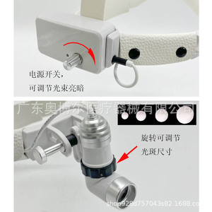 Dental Headlamp 5W LED Cool White Adjustable Medical Surgical Headband Light - Product Image 5
