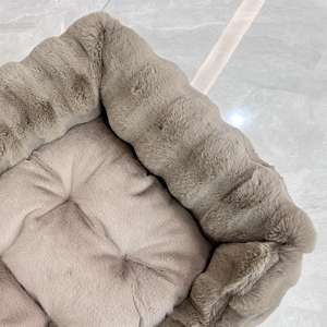 Accesorios para Perros al por Mayor, <span class=keywords><strong>Cama</strong></span> de Lujo para Mascotas, Rectangular, Impermeable, Duradera, con Tapa Extraíble, Súper Suave, Lavable, para Todas las Estaciones - Product Image 2