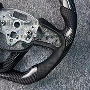 Hot New Product Carbon Fiber Perforated Leather Grip Steering <b>Wheel</b> Fit for Cadillac Ct4 Ct5 Auto Steering <b>Wheel</b> - Product Image 6