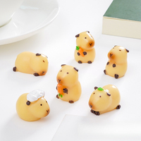 KI yuewu Mignonne carotte décorative, cochon d'Inde néerlandais, petit cochon d'Inde, accessoires décoratifs DIY à suspendre, mini bibelot de bureau