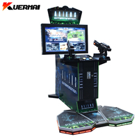 Machine de jeu d'arcade à tir de tir à la cible d'extraterrestres à pièces de monnaie pour l'intérieur, à vendre