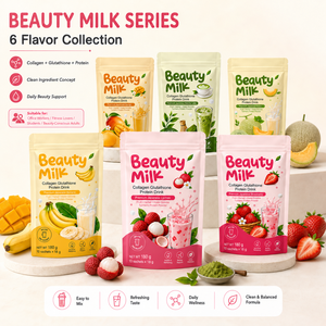 Smooth Banana Stemcell Beauty Milk <b>Powder</b> in Jar for Daily Glow & Skin Nutrition - Product Image 4