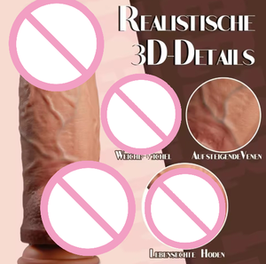 Realistische Vrouwelijke Anale Sucker Volwassen Seksspeeltje Zacht Vlees Masturbatie Artefact Kleine Dubbellaagse Vloeibare Siliconen <span class=keywords><strong>Dildo</strong></span> 290G - Product Image 4