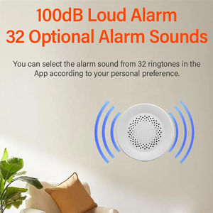 2024 tuya wifi противоугонная система домашней сирены 100 дБ сигнализация - Product Image 5