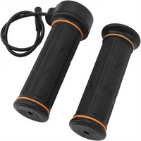 Accélérateur à torsion complet 192X pour vélos électriques, compatible avec les moteurs BBS01/BBS02/BBSHD, contrôle pratique, large plage de tension