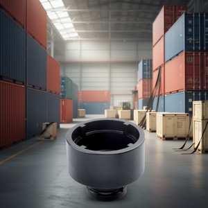 Hebilla de trinquete 631 Km6 de plástico negro para correas de carga - Product Image 3