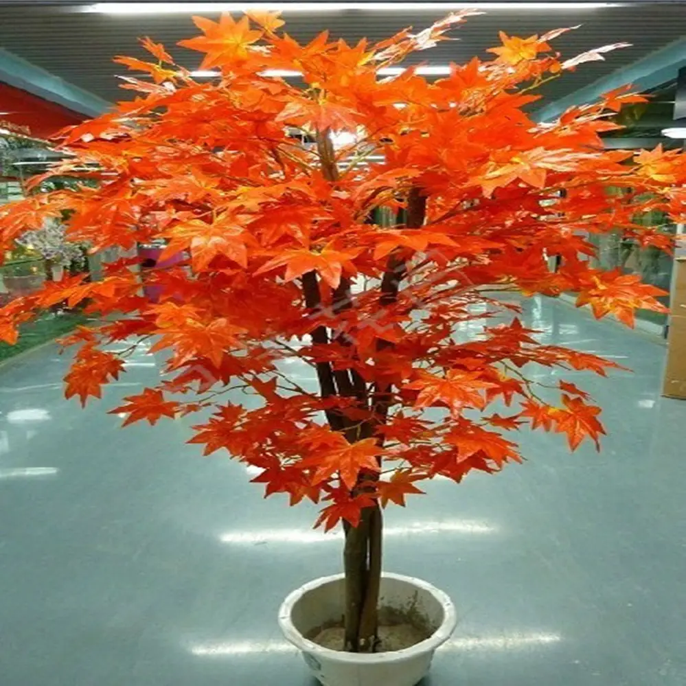 SUFUBAI Luz artificial iluminada para árbol de arce mesa preiluminada para otoño o decoración de Acción de Gracias 