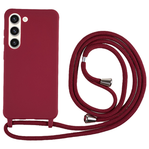 Sangle de téléphone étui de téléphone pour <span class=keywords><strong>Samsung</strong></span> Galaxy S24 S23 22 21 Ultra étui en TPU couverture de téléphone anti-rayures <span class=keywords><strong>avec</strong></span> lanière - Product Image 2