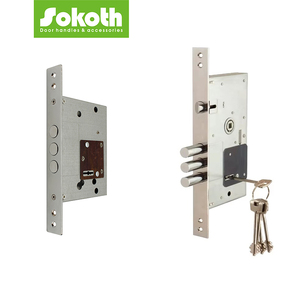 Замок корпусного типа с ключами из цинкового сплава - Product Image 1