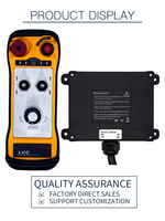LCC Télécommande sans fil étanche XDB Radio industrielle 1 émetteur et 1 récepteur pour grue