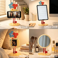 Support de Carte Polaroid en Perles Pixel Art, Ajustable, en Acrylique, Pliable, Étanche, Flexible, Décoration de Bureau, Cadeau, Couleur Personnalisée OEM
