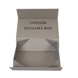 Custom Foldable Magnetic Closure Self-Erecting Matte Paperboard <b>Gift</b> <b>Box</b> for Cosmetic Packaging - Product Image 5