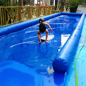 Équipement de sport nautique : <span class=keywords><strong>Piscine</strong></span> gonflable pour skimboard / Piste gonflable pour jeux de skimboard / Piste gonflable pour wakeboard - Product Image 1