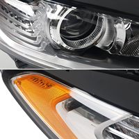 Proyector de estilo OE de fábrica, conjunto de faros delanteros, lado derecho del pasajero para Ford Fusion 2013 2014 2015 2016